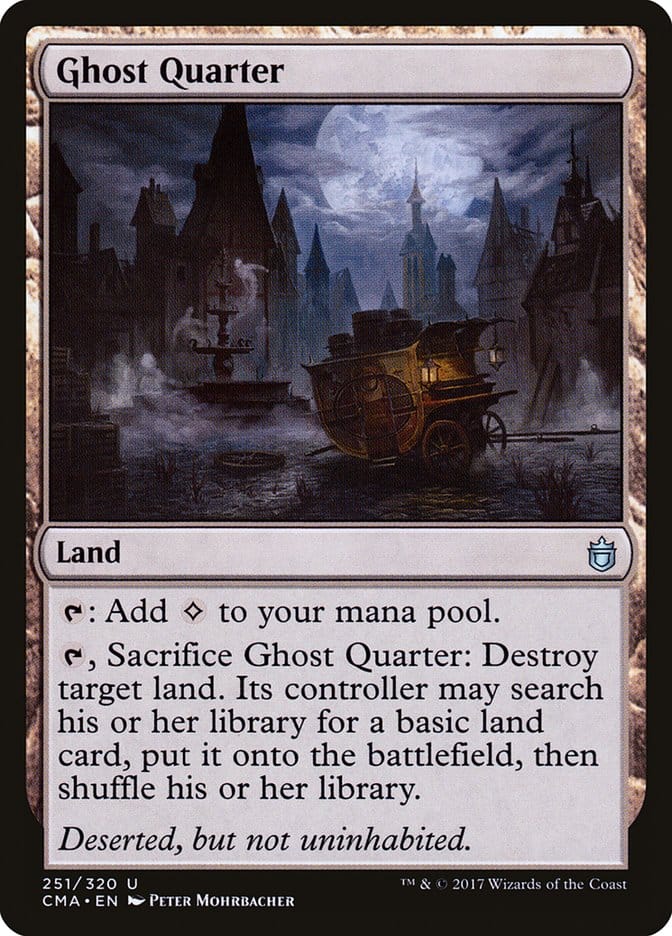 Ghost Quarter [Commander Anthology] Magic: The Gathering