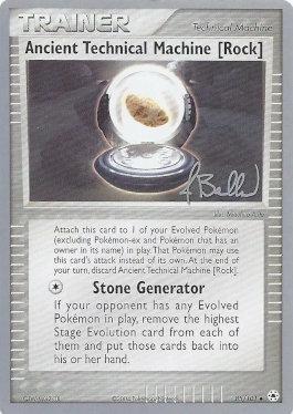 Ancient Technical Machine [Rock] (85/101) (Eeveelutions - Jimmy Ballard) [World Championships 2006] Pokémon