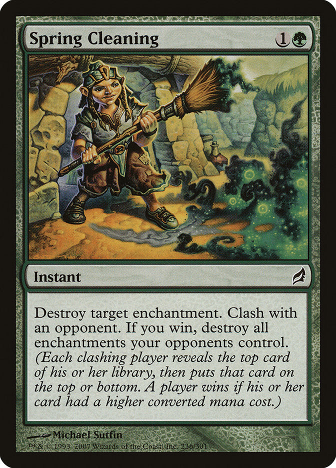 Spring Cleaning [Lorwyn] Magic: The Gathering