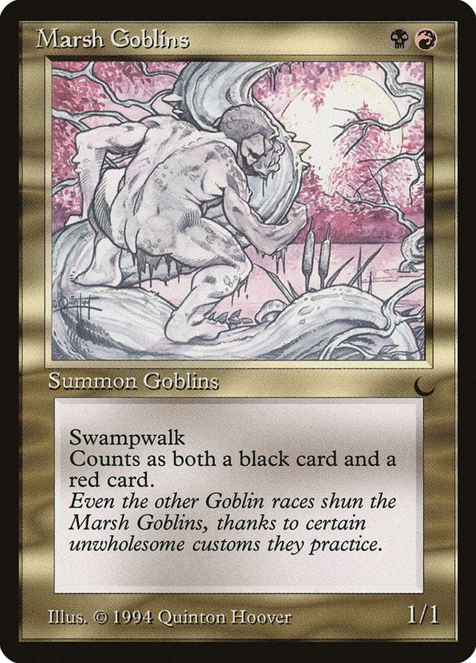 Marsh Goblins [The Dark] Magic: The Gathering