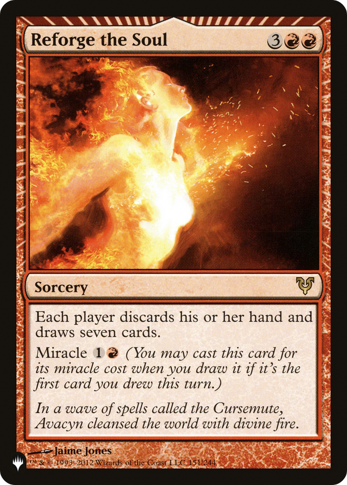 Reforge the Soul [The List] Magic: The Gathering