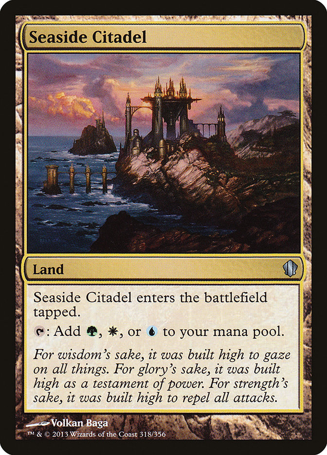 Seaside Citadel [Commander 2013] Magic: The Gathering