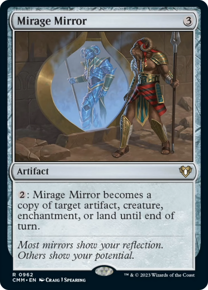 Mirage Mirror [Commander Masters] Magic: The Gathering