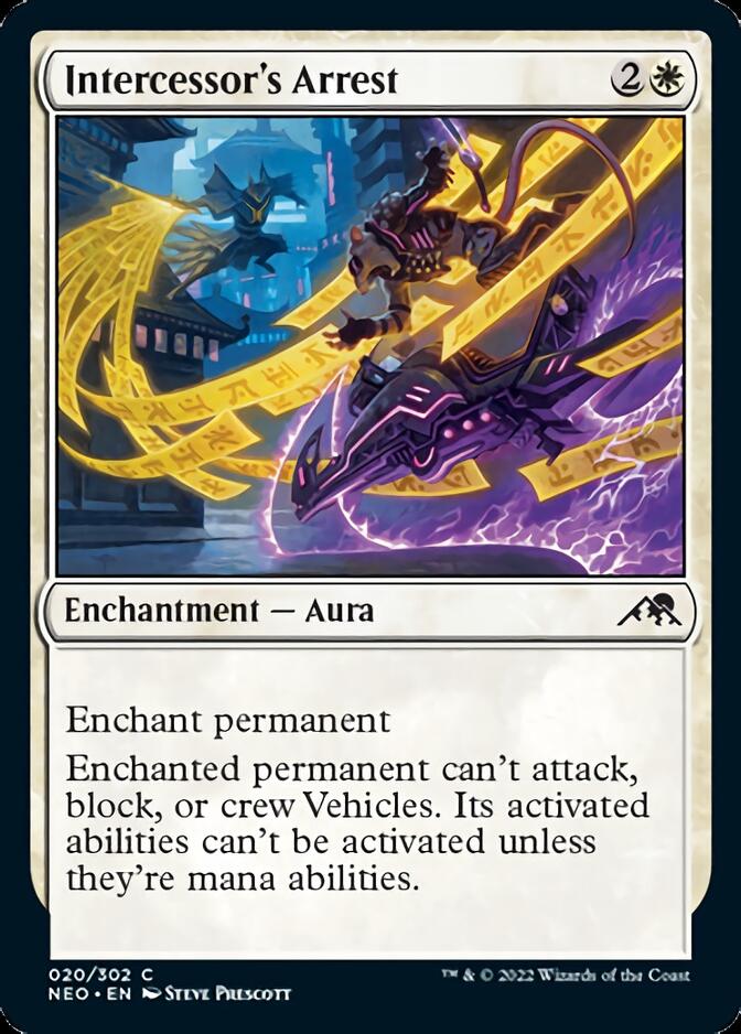 Intercessor's Arrest [Kamigawa: Neon Dynasty] Magic: The Gathering