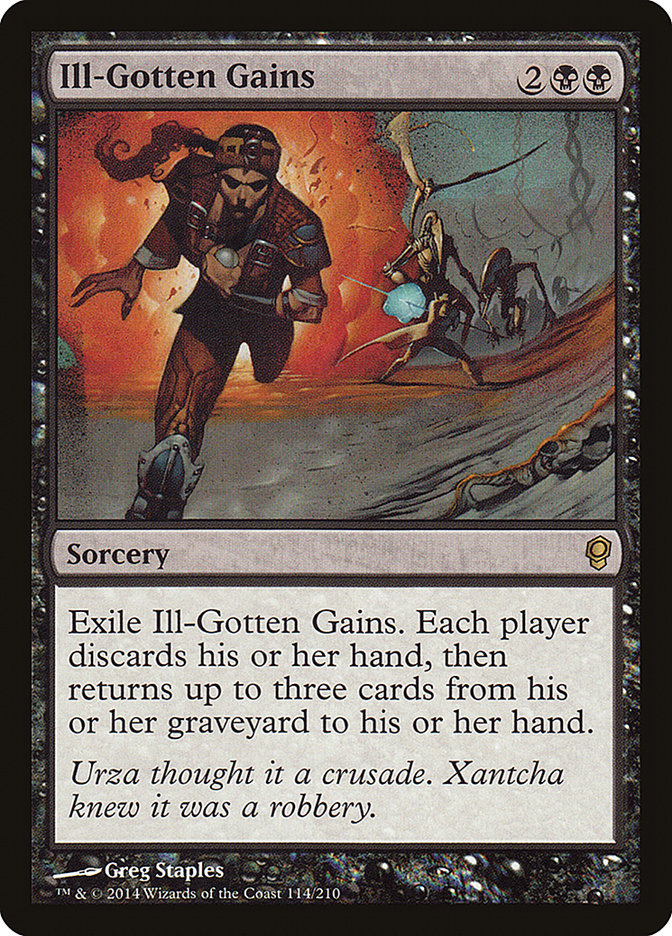 Ill-Gotten Gains [Conspiracy] Magic: The Gathering