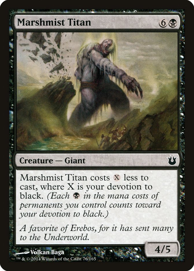 Marshmist Titan [Born of the Gods] Magic: The Gathering