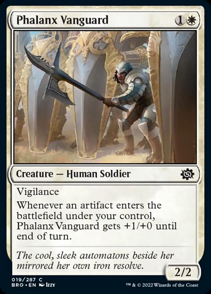Phalanx Vanguard [The Brothers' War] Magic: The Gathering