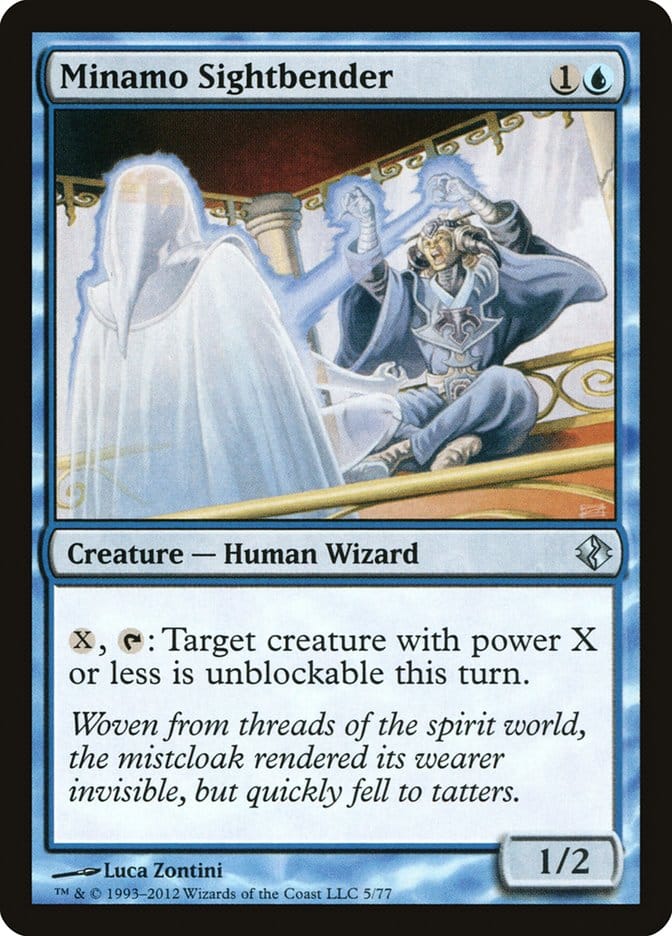 Minamo Sightbender [Duel Decks: Venser vs. Koth] Magic: The Gathering
