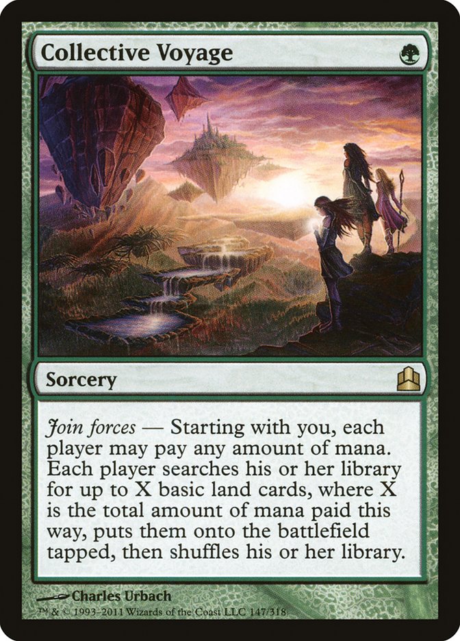 Collective Voyage [Commander 2011] Magic: The Gathering