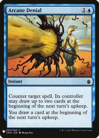 Arcane Denial [Mystery Booster] Magic: The Gathering