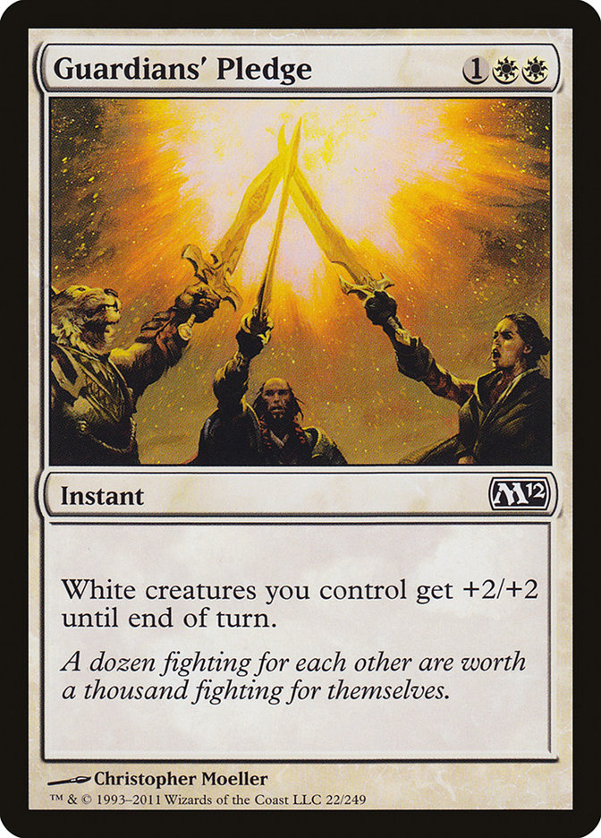 Guardians' Pledge [Magic 2012] Magic: The Gathering