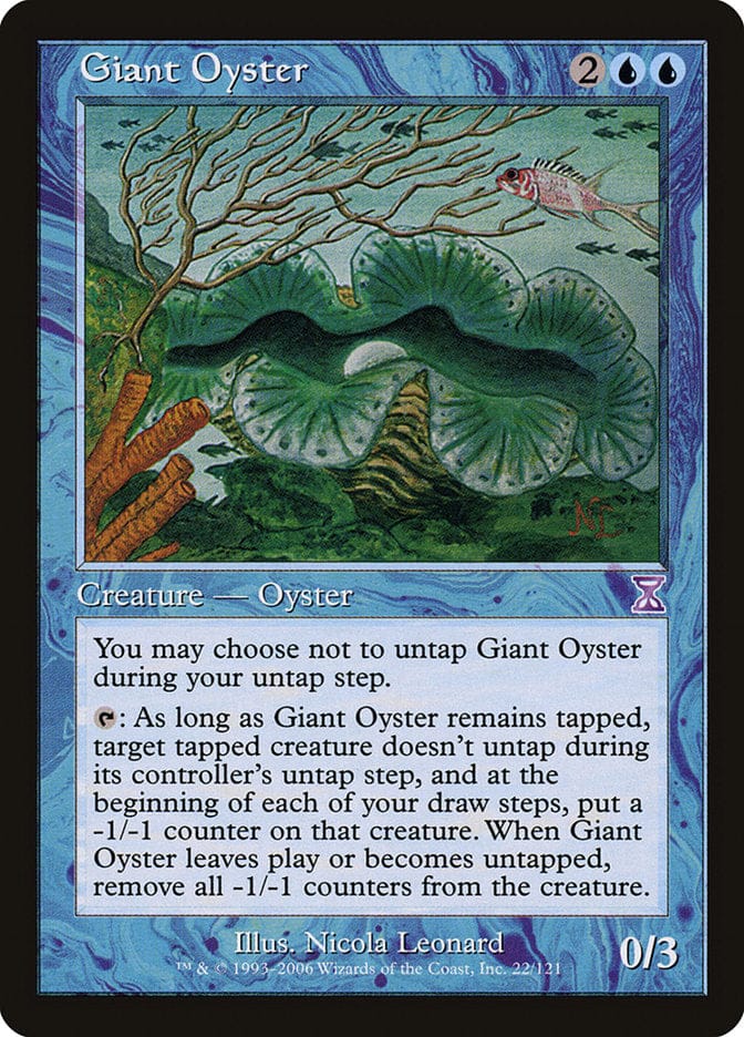 Giant Oyster [Time Spiral Timeshifted] Magic: The Gathering