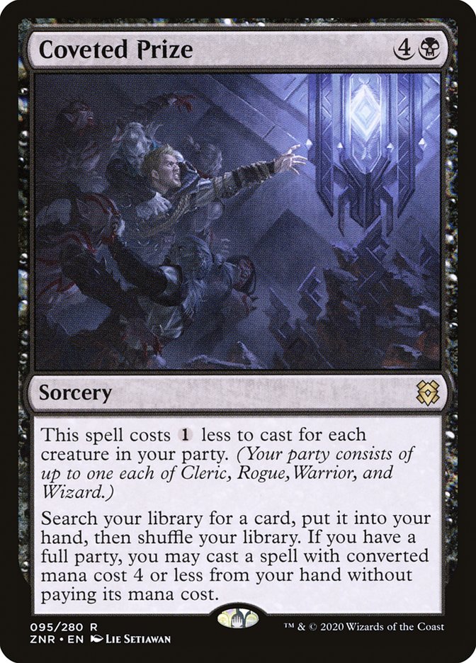 Coveted Prize [Zendikar Rising] Magic: The Gathering