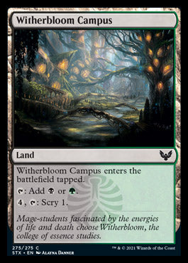 Witherbloom Campus [Strixhaven: School of Mages] Magic: The Gathering