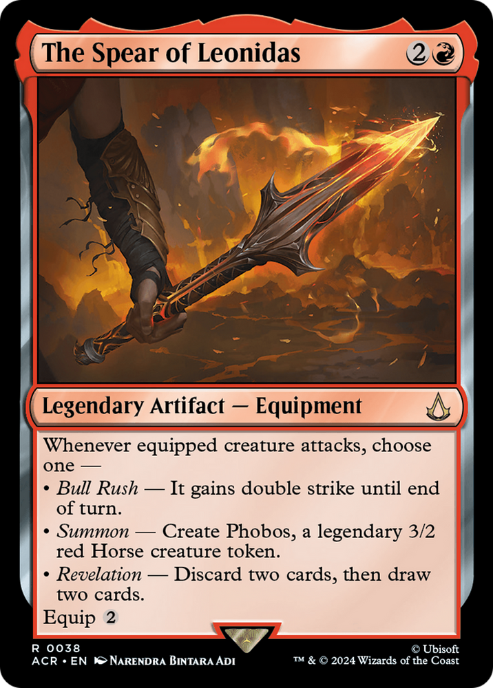 The Spear of Leonidas [Assassin's Creed] Magic: The Gathering