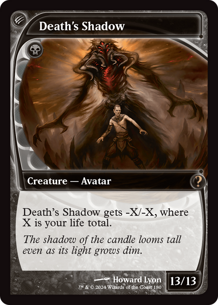 Death's Shadow (Future Sight) [Mystery Booster 2] Magic: The Gathering