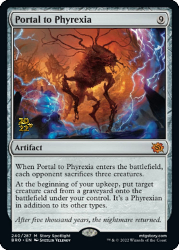 Portal to Phyrexia [The Brothers' War Prerelease Promos] Magic: The Gathering