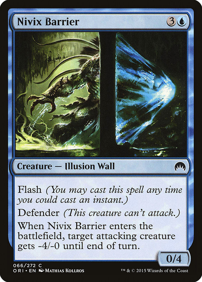 Nivix Barrier [Magic Origins] Magic: The Gathering
