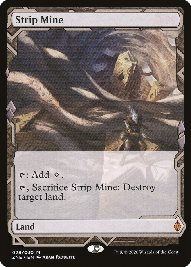 Strip Mine (Expeditions) [Zendikar Rising Expeditions] Magic: The Gathering