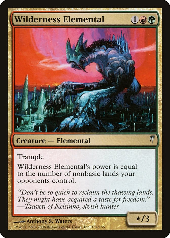 Wilderness Elemental [Coldsnap] Magic: The Gathering