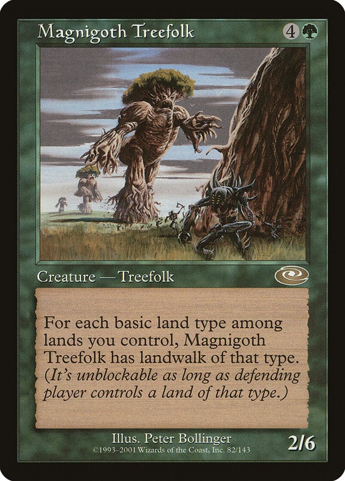 Magnigoth Treefolk [Planeshift] Magic: The Gathering