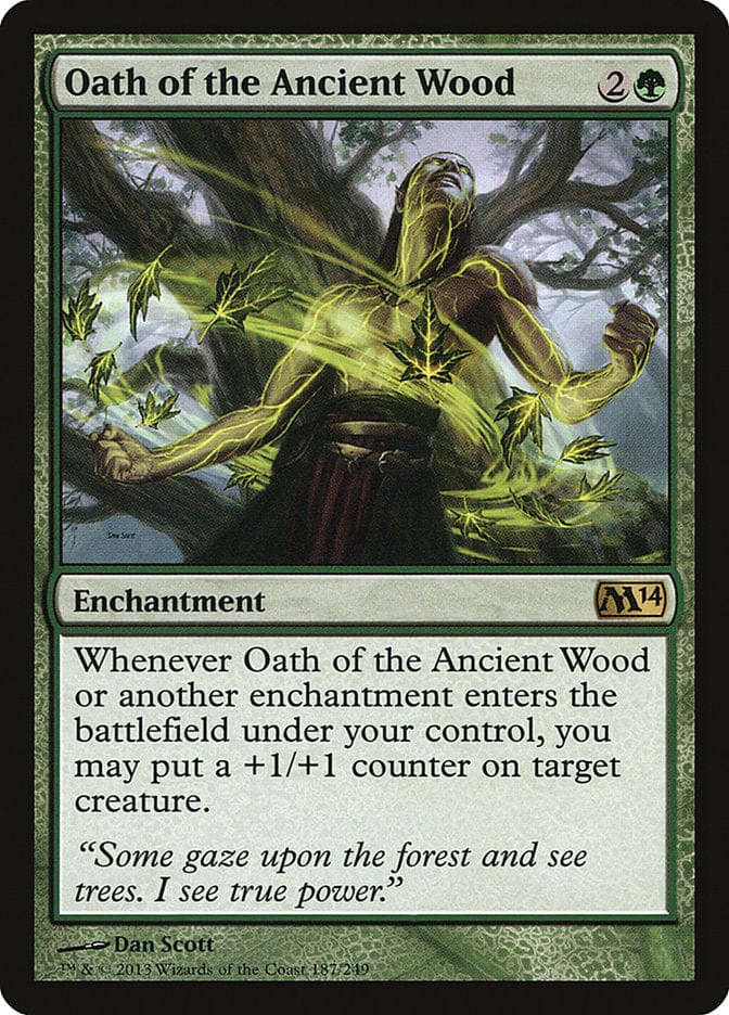 Oath of the Ancient Wood [Magic 2014] Magic: The Gathering