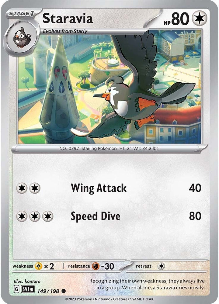 Staravia (149/198) [Scarlet & Violet: Base Set] Pokémon