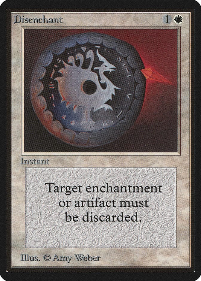 Disenchant [Beta Edition] Magic: The Gathering
