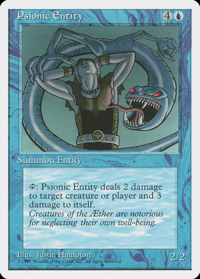 Psionic Entity [Fourth Edition] Magic: The Gathering