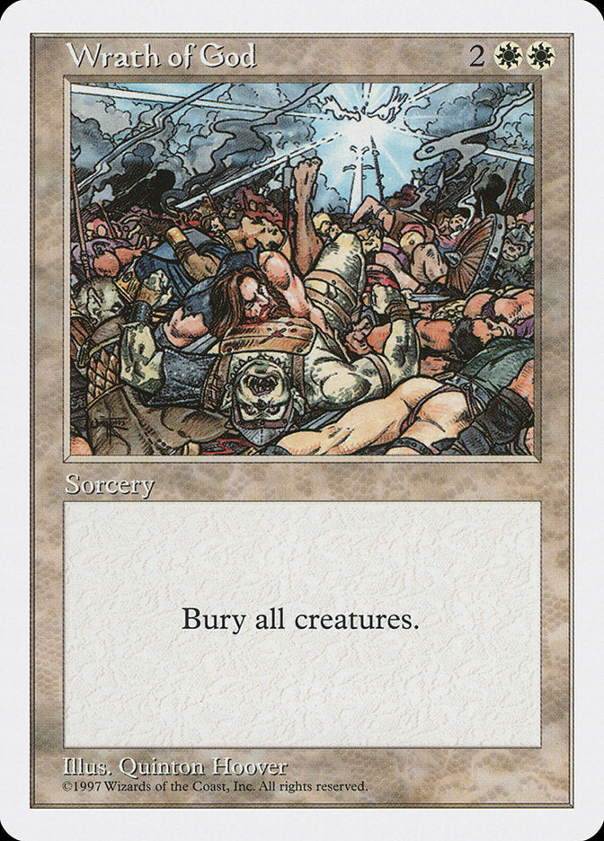 Wrath of God [Fifth Edition] Magic: The Gathering