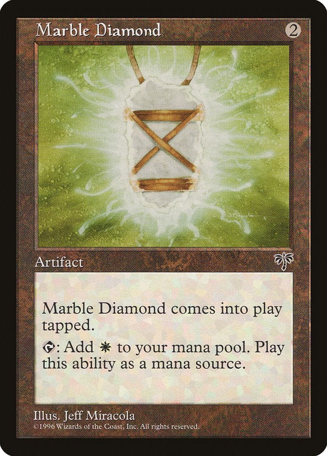 Marble Diamond [Mirage] Magic: The Gathering
