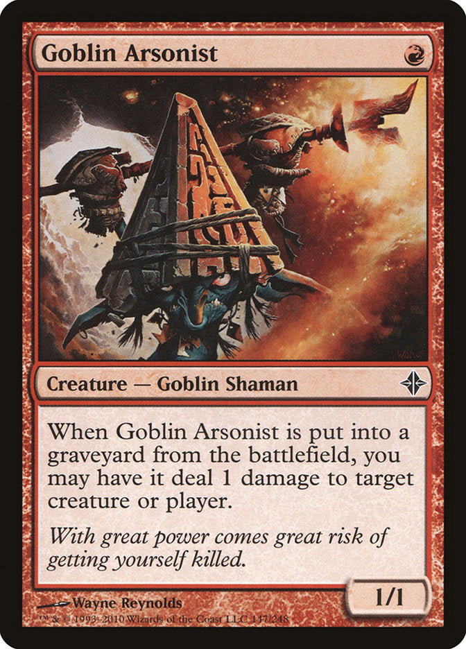 Goblin Arsonist [Rise of the Eldrazi] Magic: The Gathering