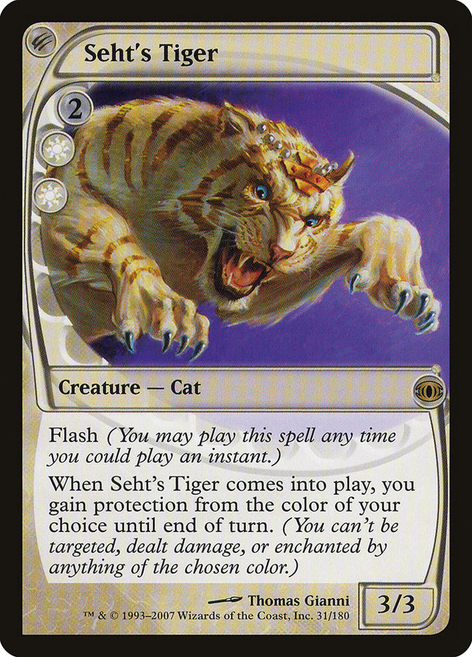Seht's Tiger [Future Sight] Magic: The Gathering