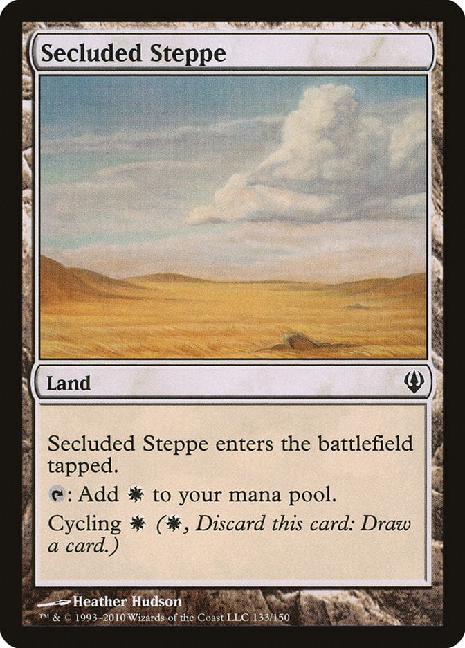 Secluded Steppe [Archenemy] Magic: The Gathering