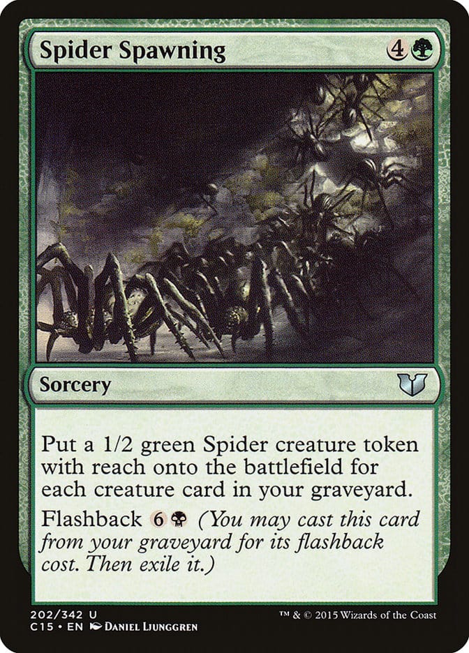 Spider Spawning [Commander 2015] Magic: The Gathering