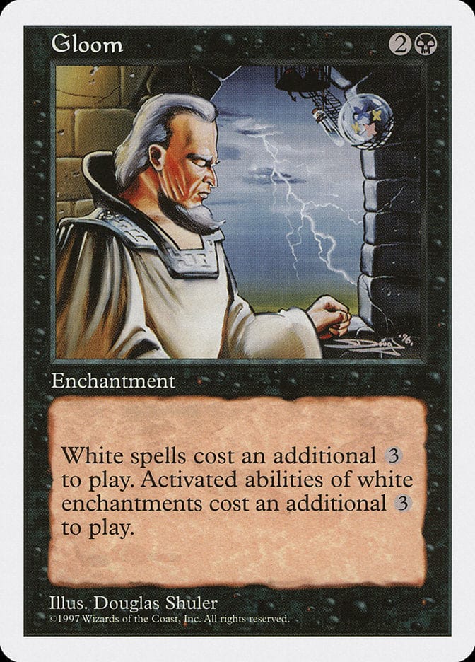 Gloom [Fifth Edition] Magic: The Gathering