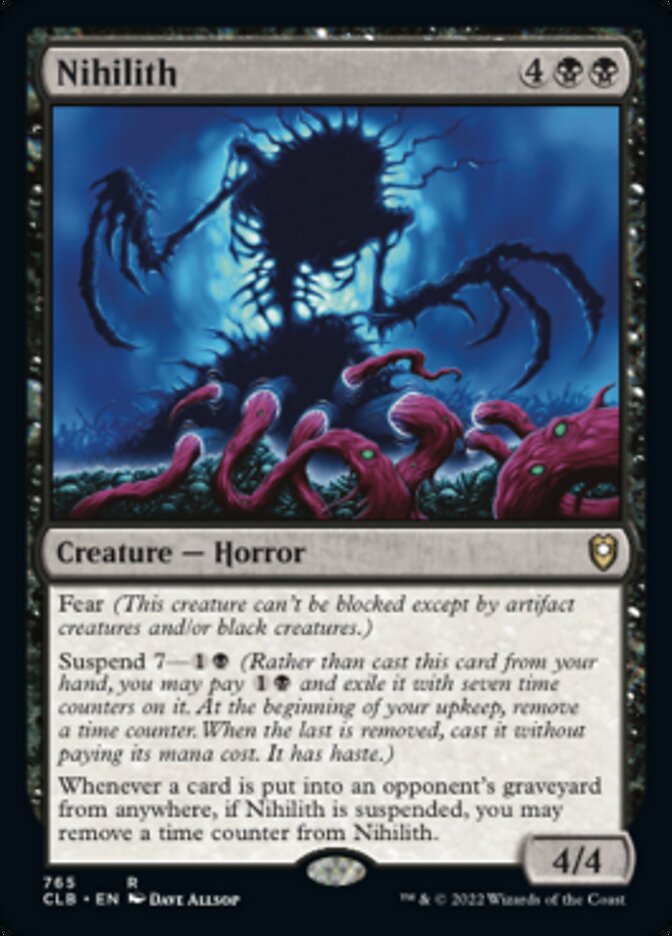 Nihilith [Commander Legends: Battle for Baldur's Gate] Magic: The Gathering