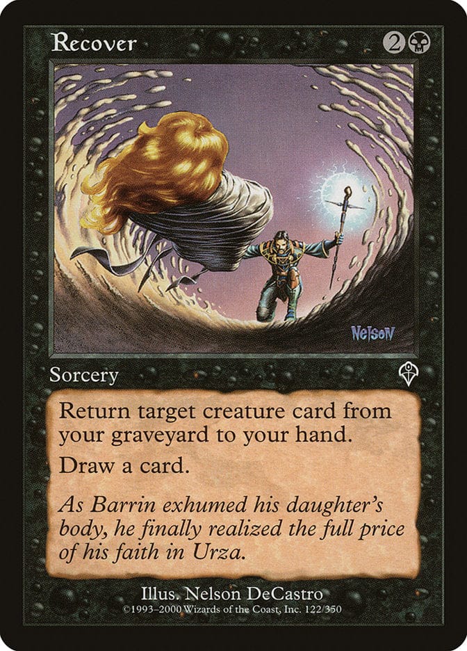 Recover [Invasion] Magic: The Gathering