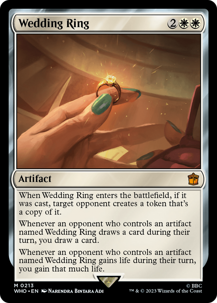 Wedding Ring [Doctor Who] Magic: The Gathering