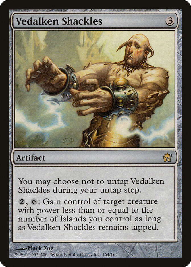 Vedalken Shackles [Fifth Dawn] Magic: The Gathering