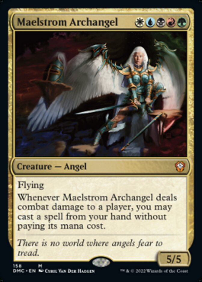 Maelstrom Archangel [Dominaria United Commander] Magic: The Gathering