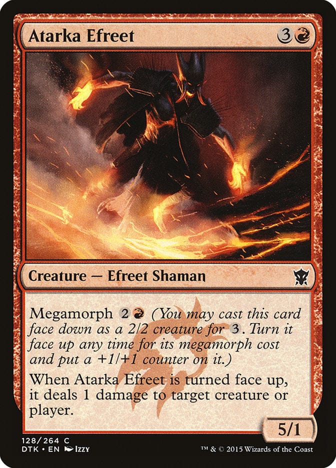 Atarka Efreet [Dragons of Tarkir] Magic: The Gathering