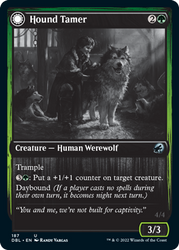 Hound Tamer // Untamed Pup [Innistrad: Double Feature] Magic: The Gathering