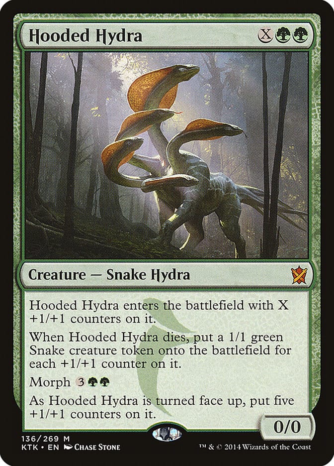 Hooded Hydra [Khans of Tarkir] Magic: The Gathering