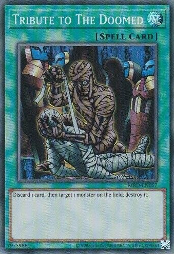 Tribute to The Doomed (25th Anniversary) [MRD-EN057] Super Rare - Yugioh Cards For Your TCG Needs!