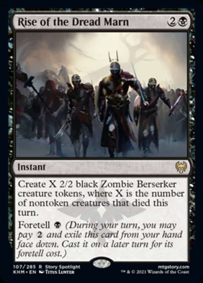 Rise of the Dread Marn [Kaldheim] Magic: The Gathering