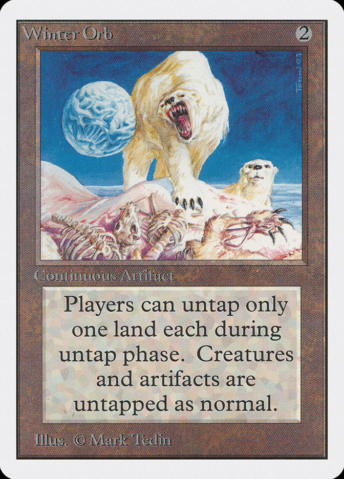 Winter Orb [Unlimited Edition] Magic: The Gathering