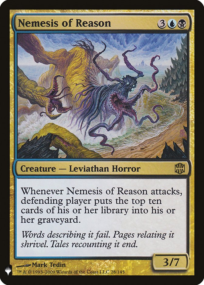 Nemesis of Reason [The List] Magic: The Gathering