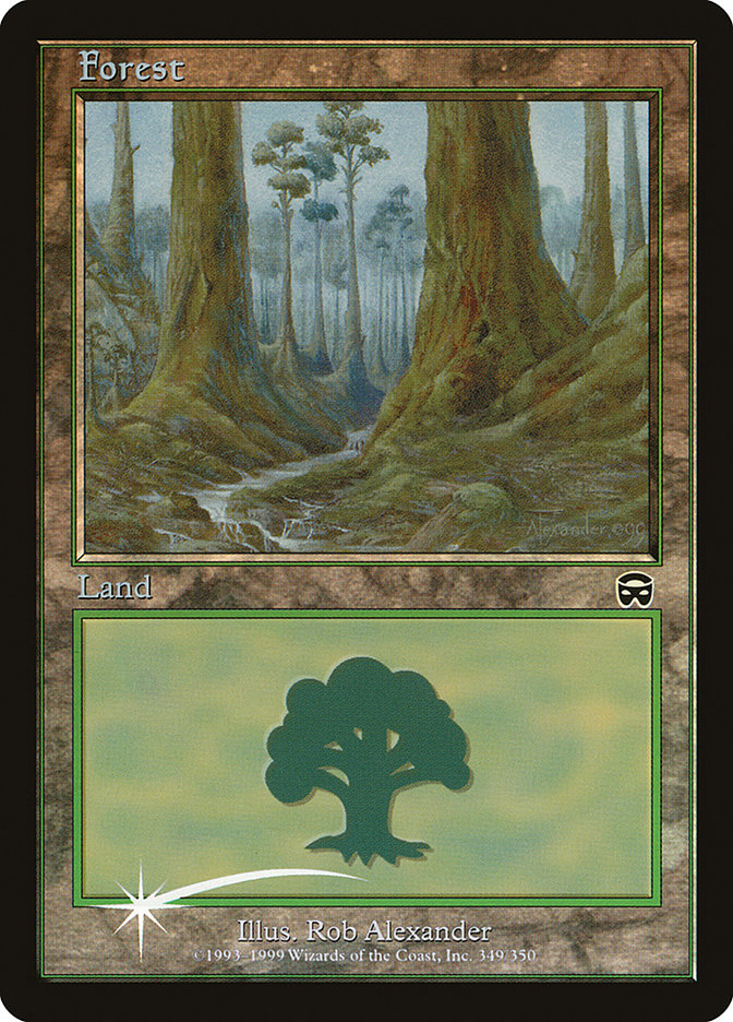 Forest (12) [Arena League 2000] Magic: The Gathering