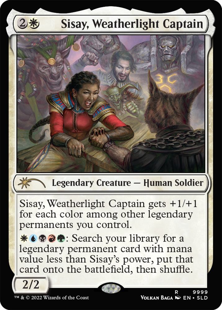 Sisay, Weatherlight Captain [Secret Lair Drop Series] Magic: The Gathering